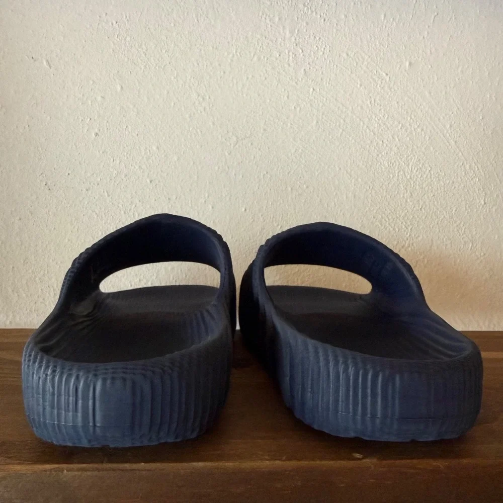 Adidas Adilette 22 Slides Navy Blue UK 6 US Men's 6.5 Women's 7.5 Sandals